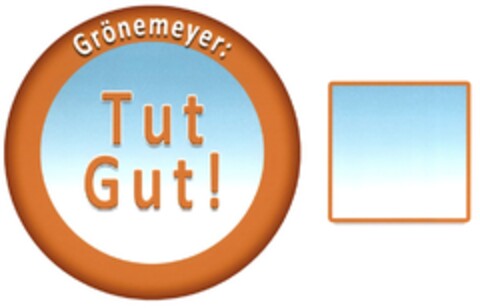 Grönemeyer: Tut Gut! Logo (DPMA, 09/21/2015)