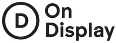 D On Display Logo (DPMA, 22.10.2015)