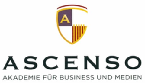 ASCENSO AKADEMIE FÜR BUSINESS UND MEDIEN Logo (DPMA, 12.10.2017)