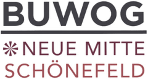 BUWOG NEUE MITTE SCHÖNEFELD Logo (DPMA, 29.08.2019)