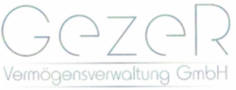 GezeR Vermögensverwaltung GmbH Logo (DPMA, 14.04.2022)