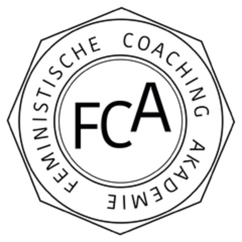 FEMINISTISCHE COACHING AKADEMIE FCA Logo (DPMA, 04/23/2024)