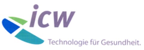 icw Technologie für Gesundheit. Logo (DPMA, 15.03.2006)
