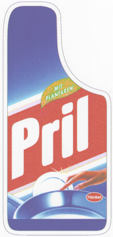 Pril MIT PLANTAREN Henkel Logo (DPMA, 27.07.1995)