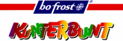 bofrost KUNTERBUNT Logo (DPMA, 11/11/1995)