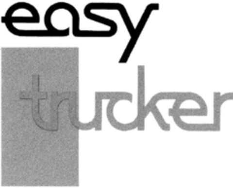 easy trucker Logo (DPMA, 05.06.1996)