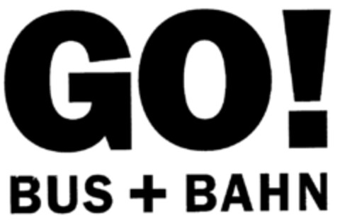 GO! BUS + BAHN Logo (DPMA, 13.06.1996)