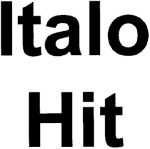 Italo Hit Logo (DPMA, 29.10.1996)