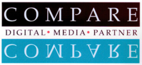 COMPARE DIGITAL MEDIA PARTNER Logo (DPMA, 01/28/1998)