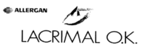 ALLERGAN LACRIMAL O.K. Logo (DPMA, 06.02.1998)