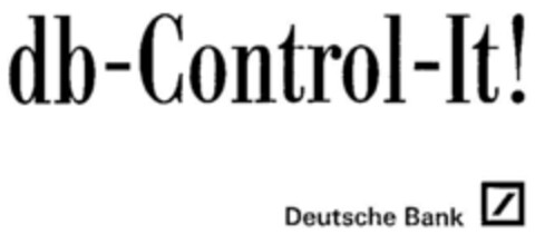 db-Control-It! Logo (DPMA, 09.07.1998)