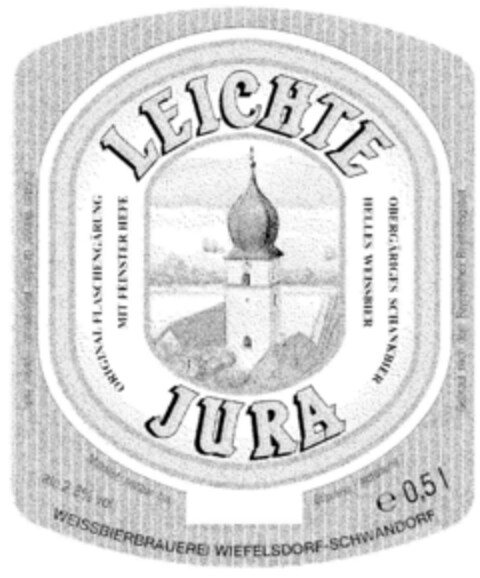 LEICHTE JURA Logo (DPMA, 16.09.1998)