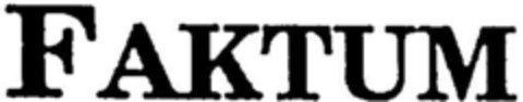 FAKTUM Logo (DPMA, 19.11.1998)