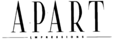 APART IMPRESSIONS Logo (DPMA, 11.08.1999)