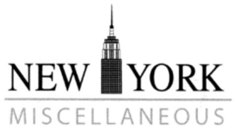 NEW YORK MISCELLANEOUS Logo (DPMA, 09/09/1999)