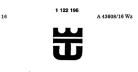 WTU Logo (DPMA, 23.10.1987)