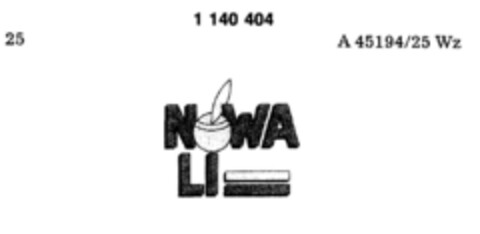 NOWA LI Logo (DPMA, 17.09.1988)