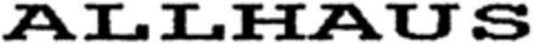 ALLHAUS Logo (DPMA, 12.12.1991)