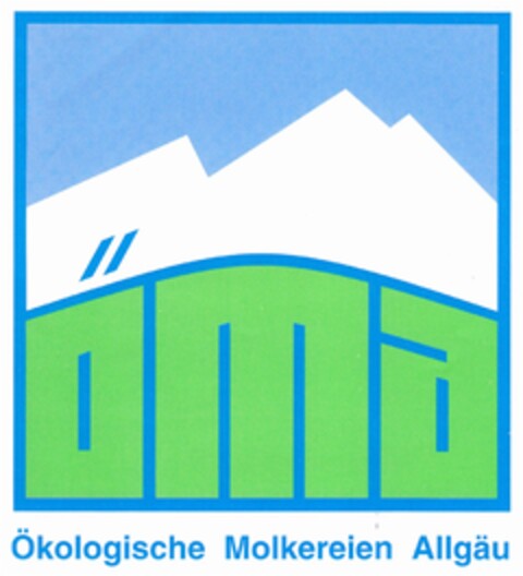 öma Ökologische Molkereien Allgäu Logo (DPMA, 29.09.1992)