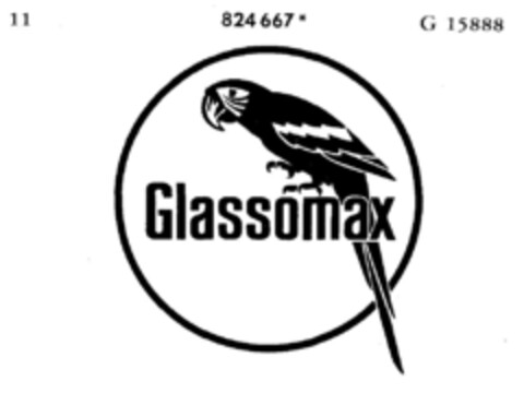 Glassomax Logo (DPMA, 20.08.1966)