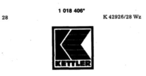 KETTLER Logo (DPMA, 07.01.1981)