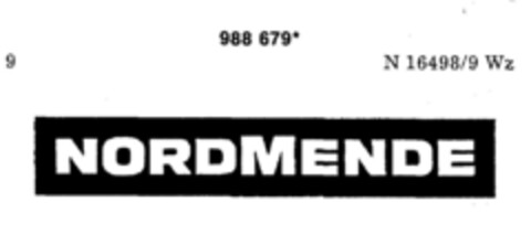 NORDMENDE Logo (DPMA, 22.06.1979)