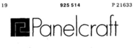 Panelcraft Logo (DPMA, 09.08.1973)