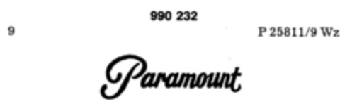 Paramount Logo (DPMA, 19.12.1978)