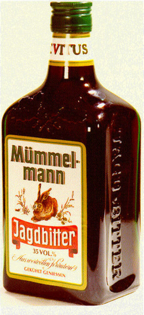 Mümmelmann Jagdbitter Logo (DPMA, 12.05.1977)