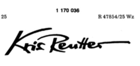 Kris Reutter Logo (DPMA, 17.03.1989)