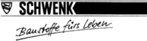 SCHWENK Baustoffe fürs Leben Logo (DPMA, 10/28/1993)