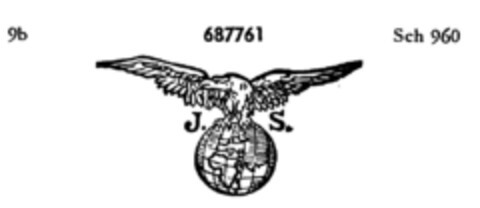 J.S. Logo (DPMA, 09.05.1950)