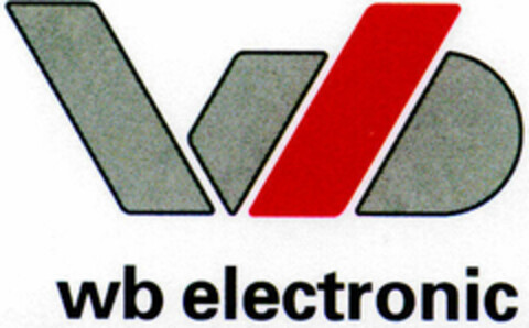 wb electronic Logo (DPMA, 04.07.1991)