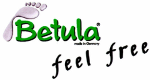 Betula made in Germany feel free Logo (DPMA, 04/04/2000)