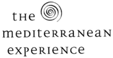 the mediterranean experience Logo (DPMA, 06.06.2000)