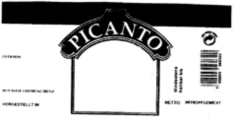 PICANTO Logo (DPMA, 23.05.2001)