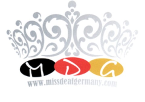 MDG www.missdeafgermany.com Logo (DPMA, 03.11.2010)