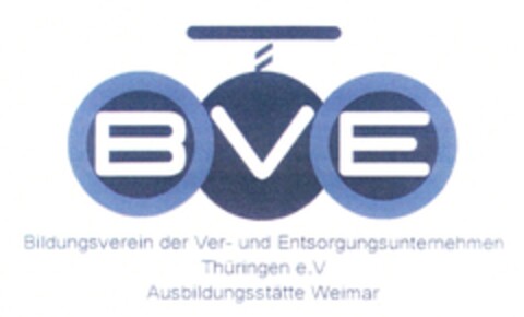 BVE Bildungsverein der Ver- und Entsorgungsunternehmen Thüringen e.V. Logo (DPMA, 22.12.2010)