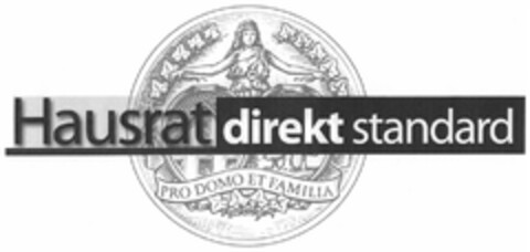 Hausrat direkt standard PRO DOMO ET FAMILIA Logo (DPMA, 25.10.2012)