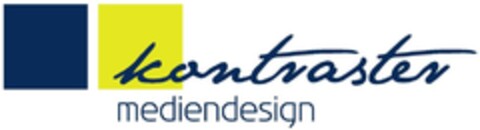 kontraster mediendesign Logo (DPMA, 11/18/2013)