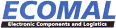 ECOMAL Electronic Components and Logistics Logo (DPMA, 22.01.2014)