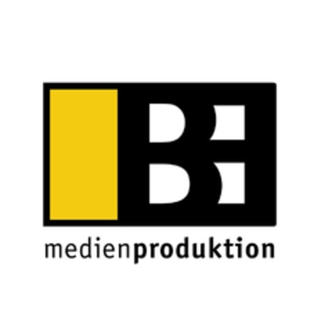 BE medienproduktion Logo (DPMA, 27.06.2015)