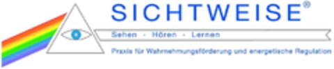 SICHTWEISE Sehen · Hören · Lernen Logo (DPMA, 26.04.2016)