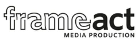 frameact MEDIA PRODUCTION Logo (DPMA, 30.10.2017)