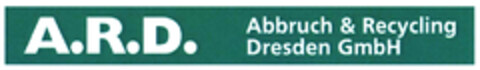 A.R.D. Abbruch & Recycling Dresden GmbH Logo (DPMA, 06.09.2019)