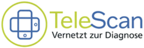 TeleScan Vernetzt zur Diagnose Logo (DPMA, 26.03.2021)