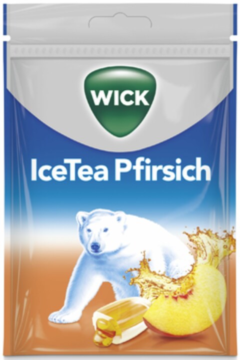 WICK IceTea Pfirsich Logo (DPMA, 18.07.2022)
