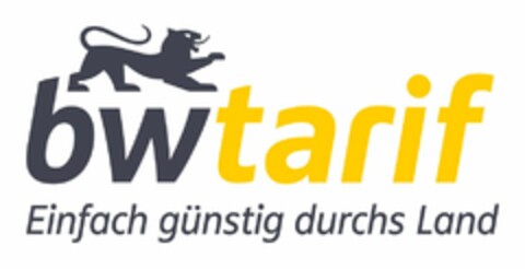 bwtarif Einfach günstig durchs Land Logo (DPMA, 24.05.2024)