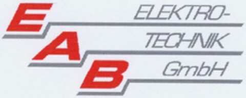 EAB ELEKTRO-TECHNIK GmbH Logo (DPMA, 02/11/2002)