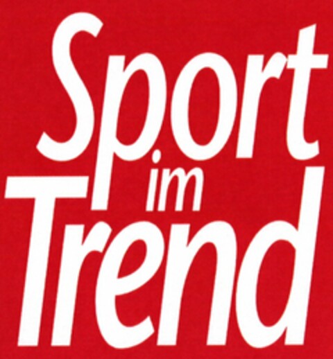 Sport im Trend Logo (DPMA, 04.03.2005)